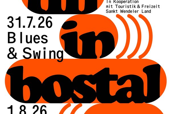 Das Plakat für das fill in Festival am Bostalsee